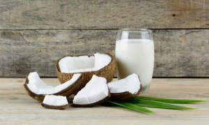 Coconut fruit and milk